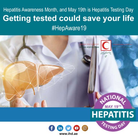 May is Hepatitis awareness month and today is Hepatitis testing day
