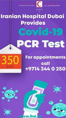 Covid 19 Pcr Test Iranian Hospital Dubai