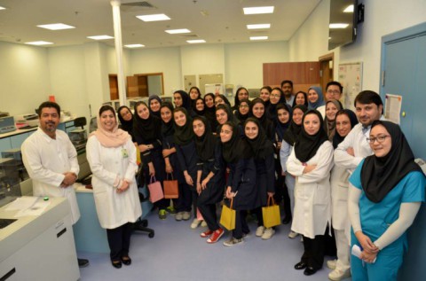 Students of "Sharjah Iranian School" visited Iranian Hospital-Dubai