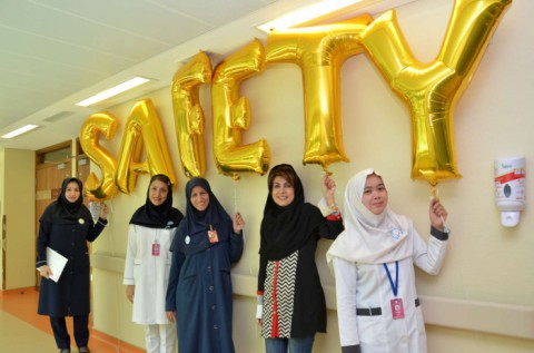 International Safety Week in Iranian Hospital