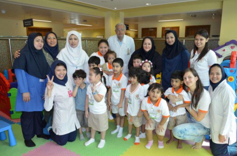 Hospital Awareness Program (HAP) for nursery in Iranian Hospital - Dubai