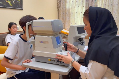 Successful Complimentary Eye Health Week Campaign at Iranian Hospital Dubai