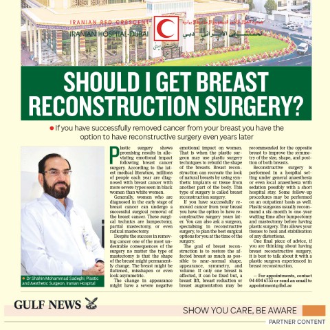 Should I Get Breast Reconstruction surgery?