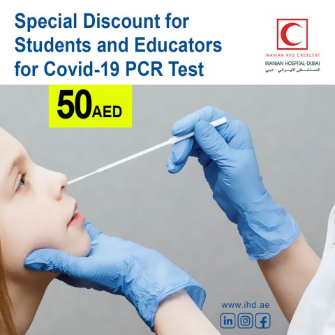 Special Discount for Students and Educators  for Covid-19 PCR Test