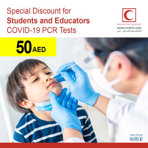 Special Discount for Students and Educators for Covid-19 PCR Test