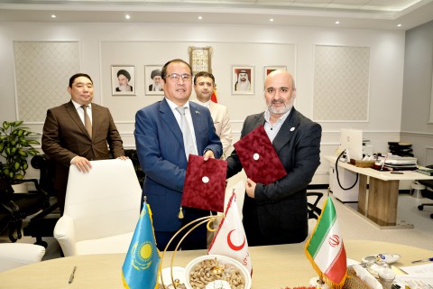 Memorandum of Understanding Signed between Iranian Hospital Dubai and the Consulate of Kazakhstan