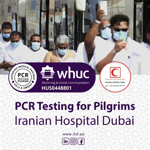 PCR Testing for Pilgrims - Iranian Hospital Dubai