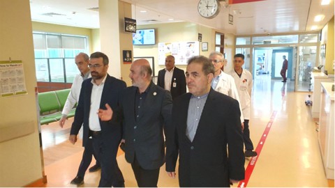 Visit of an Honorable Member of the Islamic Parliament of the Islamic Republic of Iran to the Iranian Hospital Dubai