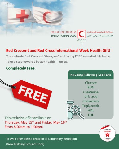 Red Crescent and Red Cross International Week Health Gift