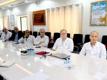 Progress Meeting Held Between Dr. Taher Doroudi Director General  and Heads of Medical Departments at Iranian Hospital Dubai