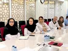 Progress Meeting Held Between Dr. Taher Doroudi Director General  and Heads of Medical Departments at Iranian Hospital Dubai