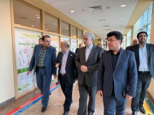 Visit of Dr. Ebrahim Sheikh, Deputy Minister of Industry, Mine and Trade of the Islamic Republic of Iran, Along with the Consul General of Iran in Dubai and Accompanying Delegation to the Iranian Hospital Dubai