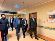 Visit of Dr. Ebrahim Sheikh, Deputy Minister of Industry, Mine and Trade of the Islamic Republic of Iran, Along with the Consul General of Iran in Dubai and Accompanying Delegation to the Iranian Hospital Dubai