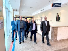 Visit of Dr. Ebrahim Sheikh, Deputy Minister of Industry, Mine and Trade of the Islamic Republic of Iran, Along with the Consul General of Iran in Dubai and Accompanying Delegation to the Iranian Hospital Dubai