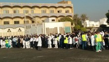 Iranian Hospital in Dubai performed a fire drill