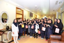 Students of "Sharjah Iranian School" visited Iranian Hospital-Dubai