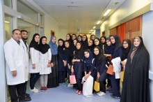 Students of "Sharjah Iranian School" visited Iranian Hospital-Dubai