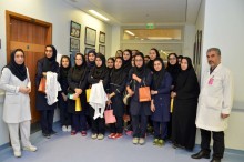 Students of "Sharjah Iranian School" visited Iranian Hospital-Dubai