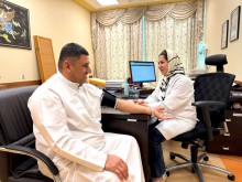 Remarkable Public at the Complimentary Heart Health Campaign at  Iranian Hospital Dubai